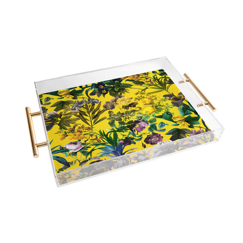 Burcu Korkmazyurek Tropical Jungle I Acrylic Tray