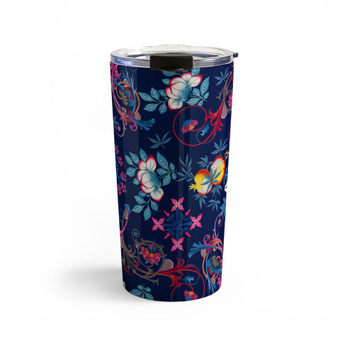 Burcu Korkmazyurek Victorian Midnight Travel Mug