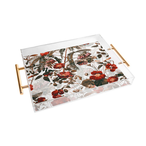 Burcu Korkmazyurek Vintage Garden III Acrylic Tray