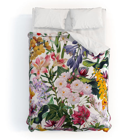 Burcu Korkmazyurek Vintage Garden X Duvet Cover