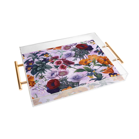 Burcu Korkmazyurek Vintage Garden XI Acrylic Tray