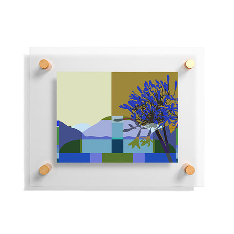 By Brije African Lily of the Nile Floating Acrylic Print