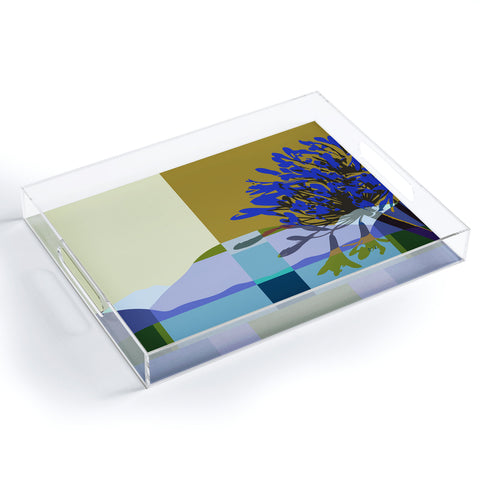 By Brije African Lily of the Nile Acrylic Tray