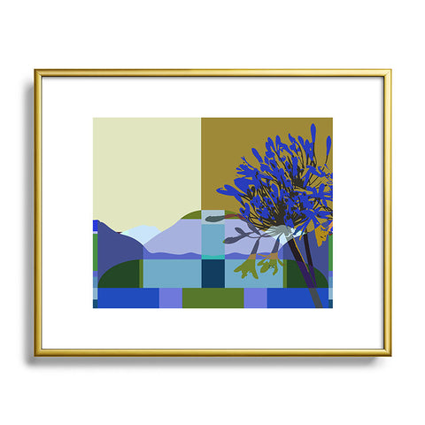 By Brije African Lily of the Nile Metal Framed Art Print