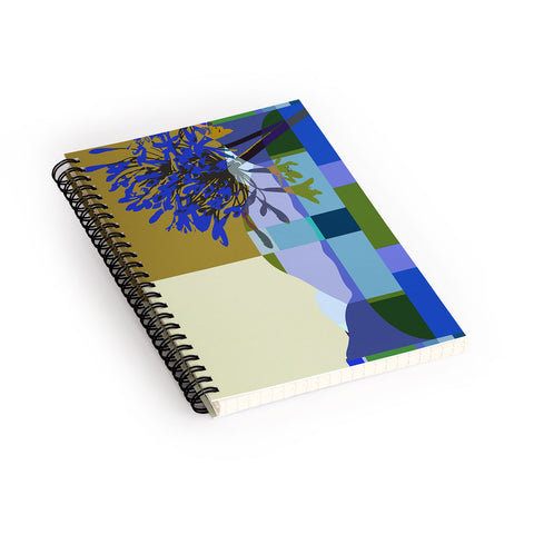 By Brije African Lily of the Nile Spiral Notebook