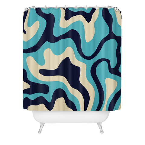 By Brije Garden Tiger Moth Shower Curtain