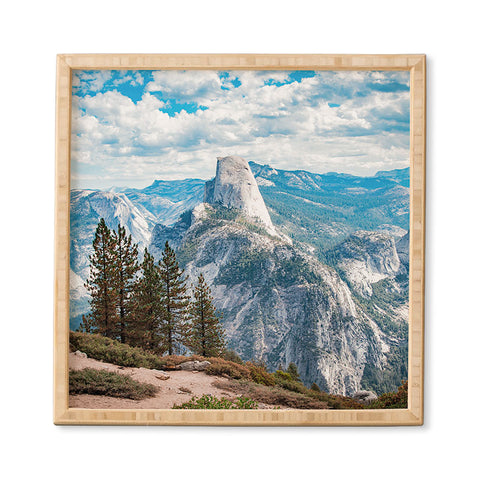 By Brije Half Dome Yosemite California Framed Wall Art