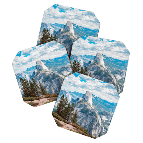 By Brije Half Dome Yosemite California Coaster Set