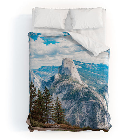 By Brije Half Dome Yosemite California Duvet Cover