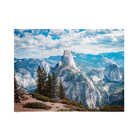 By Brije Half Dome Yosemite California Poster