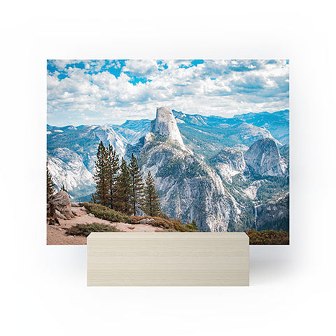 By Brije Half Dome Yosemite California Mini Art Print