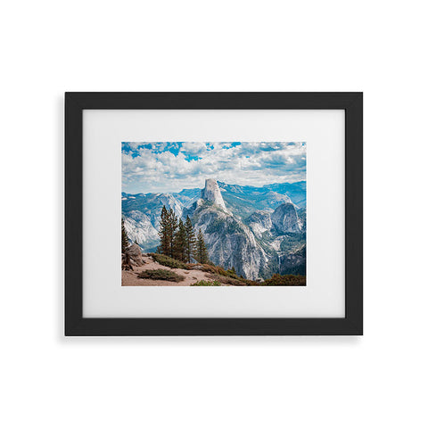 By Brije Half Dome Yosemite California Framed Art Print