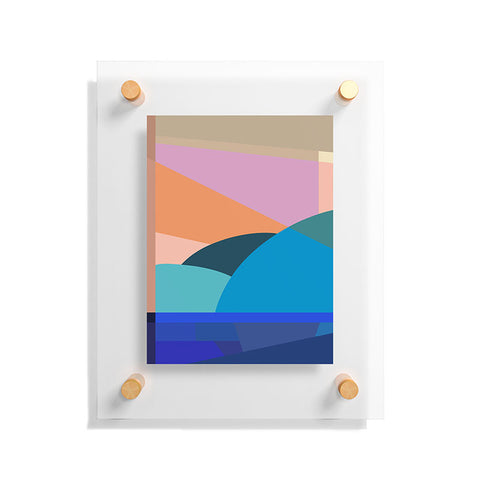 By Brije In the Winter Sun Floating Acrylic Print