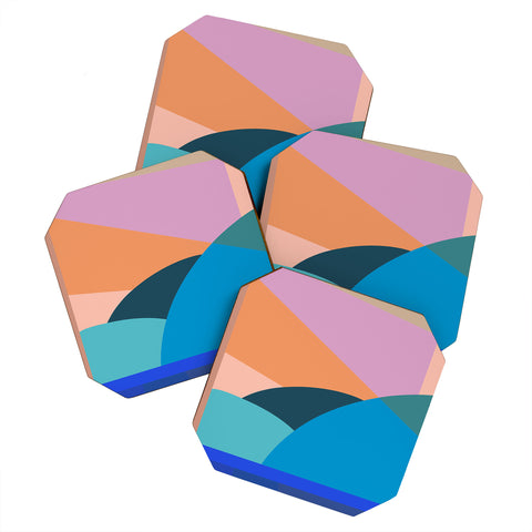 By Brije In the Winter Sun Coaster Set