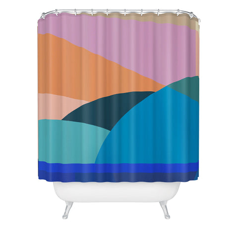 By Brije In the Winter Sun Shower Curtain