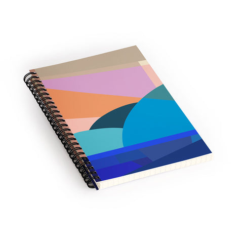 By Brije In the Winter Sun Spiral Notebook