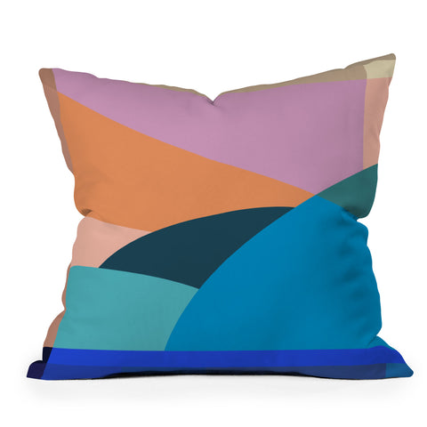 By Brije In the Winter Sun Throw Pillow