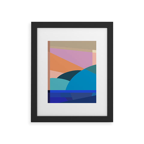 By Brije In the Winter Sun Framed Art Print