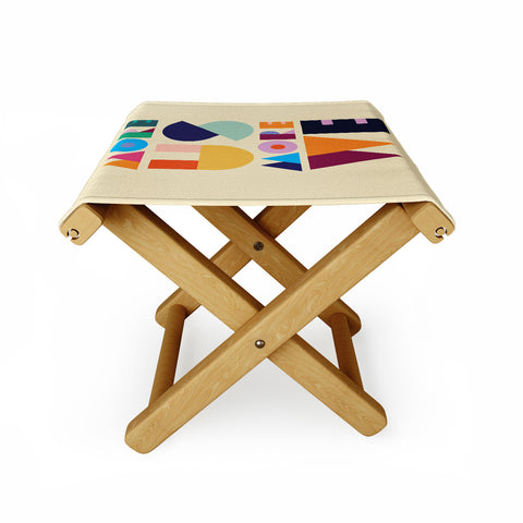 By Brije More Us More We Folding Stool