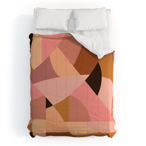 By Brije Pink Terracotta Comforter