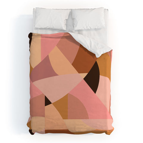 By Brije Pink Terracotta Duvet Cover
