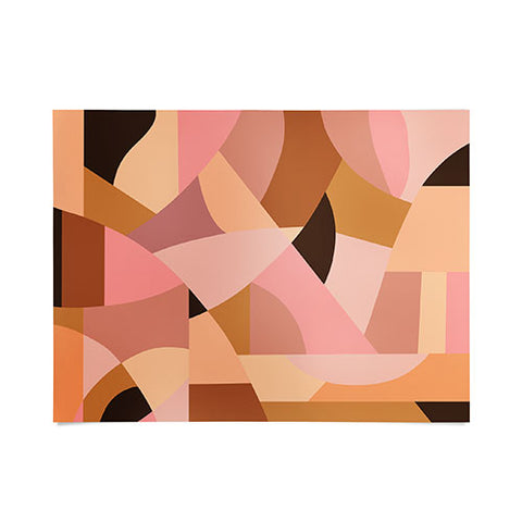 By Brije Pink Terracotta Poster