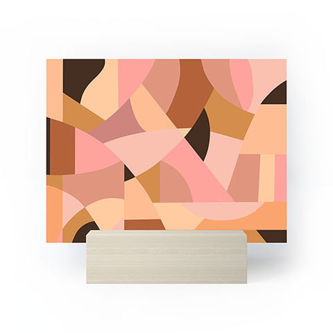 By Brije Pink Terracotta Mini Art Print
