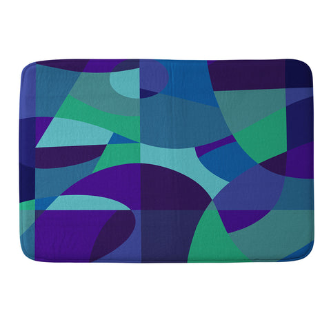 By Brije Sea Sangria Memory Foam Bath Mat