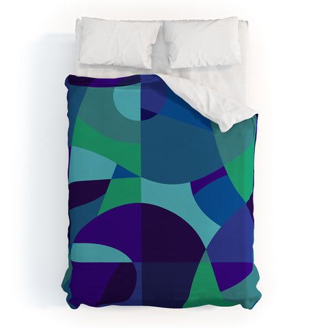 By Brije Sea Sangria Duvet Cover