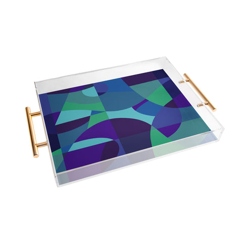 By Brije Sea Sangria Acrylic Tray