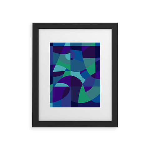 By Brije Sea Sangria Framed Art Print