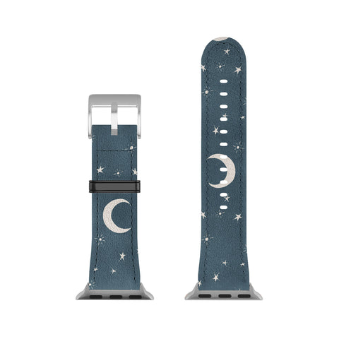 Byre Wilde Goodnight Sky silver moon Apple Watch Band