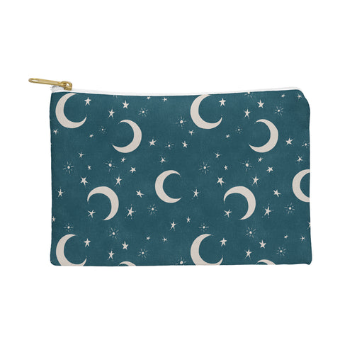 Byre Wilde Goodnight Sky silver moon Pouch