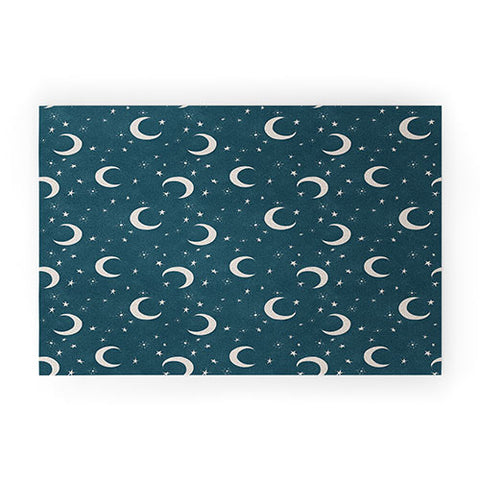 Byre Wilde Goodnight Sky silver moon Welcome Mat