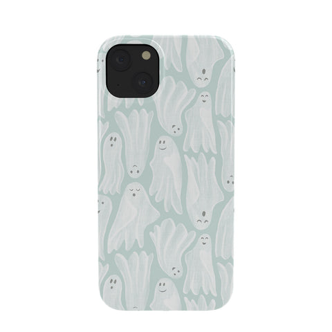 Byre Wilde Gossamer Ghosts soft blue Phone Case