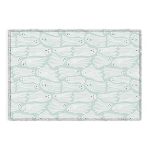 Byre Wilde Gossamer Ghosts soft blue Outdoor Rug