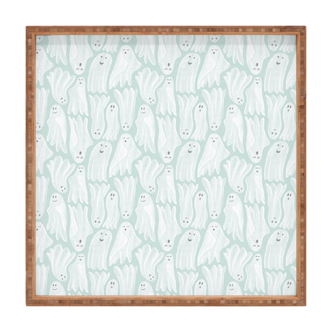 Byre Wilde Gossamer Ghosts soft blue Square Tray