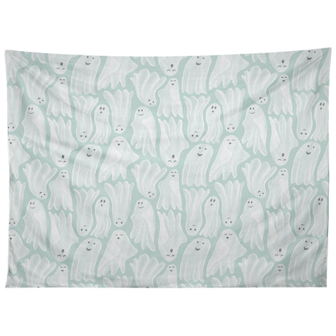 Byre Wilde Gossamer Ghosts soft blue Tapestry