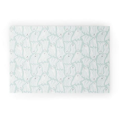 Byre Wilde Gossamer Ghosts soft blue Welcome Mat