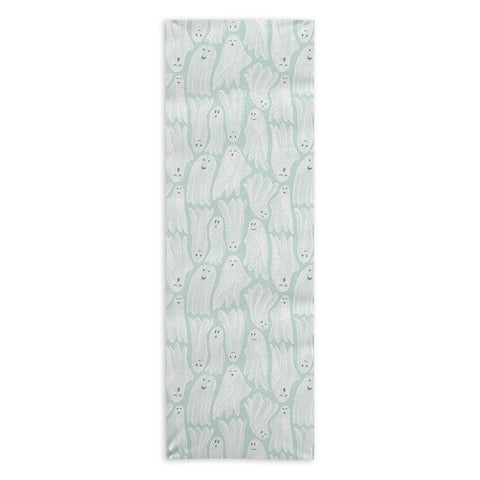 Byre Wilde Gossamer Ghosts soft blue Yoga Towel