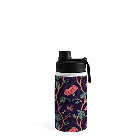 Byre Wilde Indienne Vine Deep Coral Water Bottle