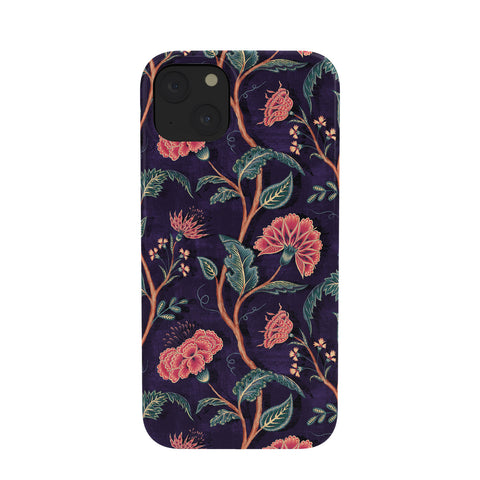 Byre Wilde Indienne Vine Deep Coral Phone Case