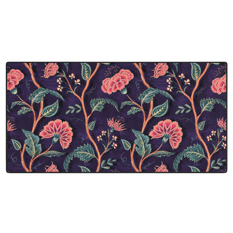 Byre Wilde Indienne Vine Deep Coral Desk Mat
