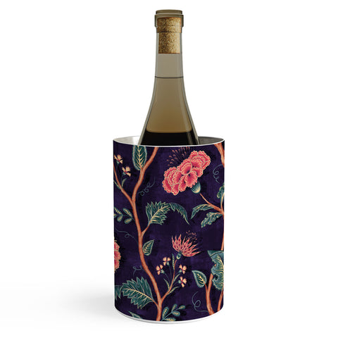 Byre Wilde Indienne Vine Deep Coral Wine Chiller