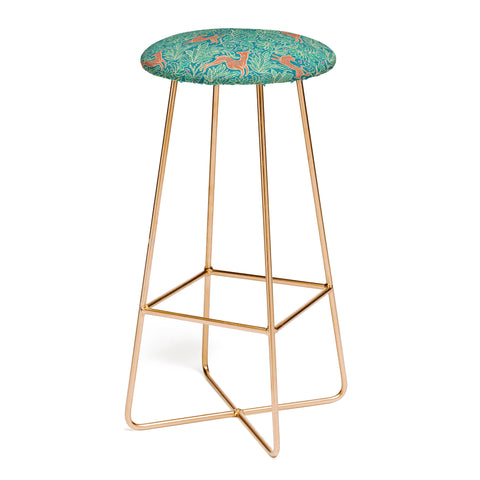 Byre Wilde Jungle Fawn and Cat Bar Stool