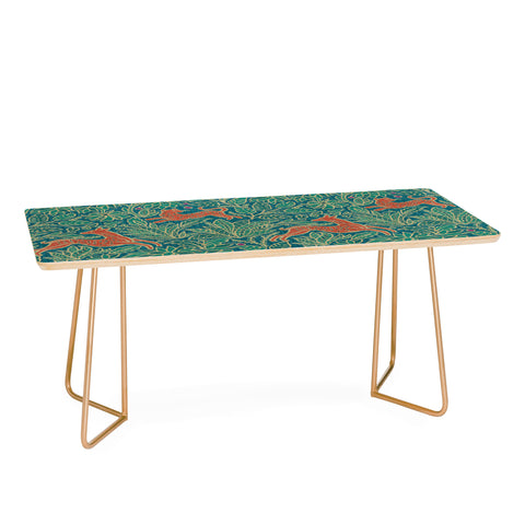 Byre Wilde Jungle Fawn and Cat Coffee Table
