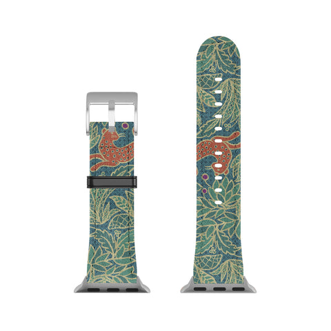Byre Wilde Jungle Fawn and Cat Apple Watch Band