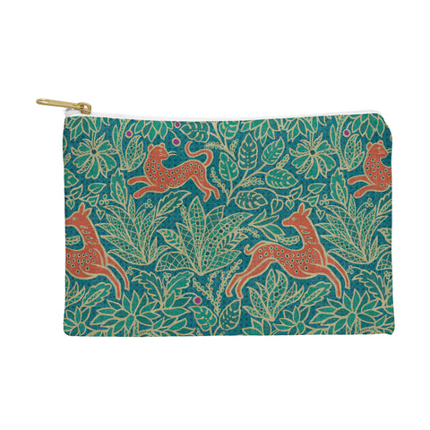 Byre Wilde Jungle Fawn and Cat Pouch
