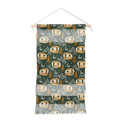 Byre Wilde Little Camper forest green Wall Hanging Portrait