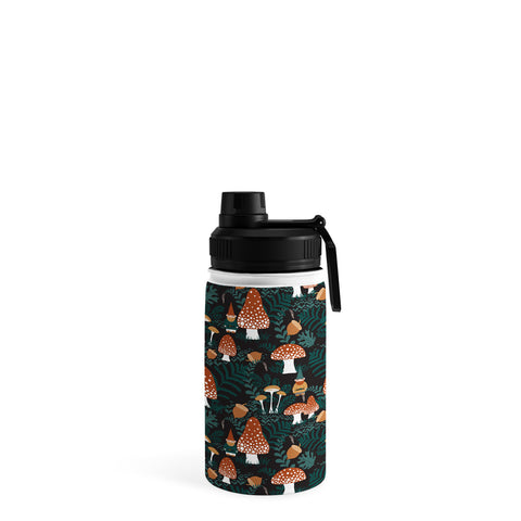 Byre Wilde Mushroom Forest Gnomes Water Bottle
